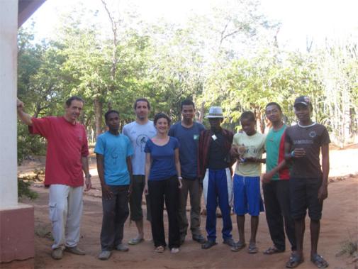 Research Team - Researchers, students and field assistants (Berenty reserve)